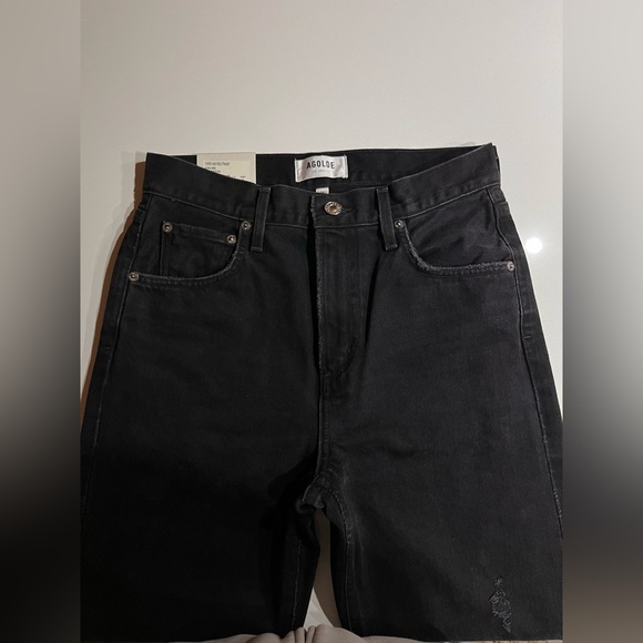 Brand New AGOLDE Cherie High Rise Straight Jeans - Picture 6 of 12